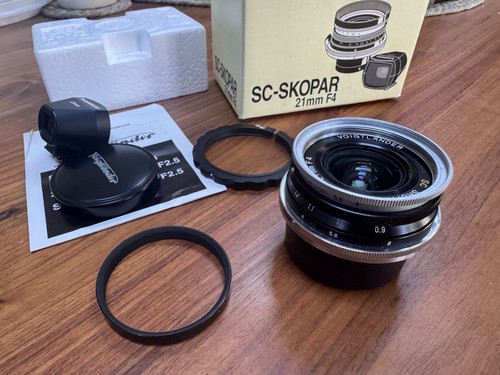 Voigtlander nikon 21mm - rf, f4